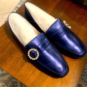 Navy Metal Ava & Aiden